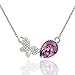 Osiana Butterfly Pendant Fashion Cute Necklace Crystal From Swarovski Elements 18