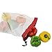 Reusable Produce Bags - Washable Eco Friendly Mesh Sacks Set of 9 or 10 - Replace Plastic + Preserve Fruit! (Premium Grocery and Vegetable Storage Bags) (Polyester Mesh, Set of 9 Mixed)