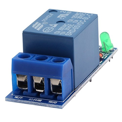 Magic&shell 2PCS 1 Channel 5V Relay 1 Road Low Level Trigger Relay Module Extension Board for SCM Household Appliance Control DIY - Thumbnail 2