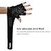 Cropal Weight Lifting Gloves, Premium Leather Weightlifting Gloves with Wrist Wraps Support for Gym Workout, CrossFit Fitness and Cross Training