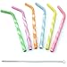 Reusable Silicone Straws BPA Free – (x6) Standard Width, Premium Eco Friendly Drinking Straw