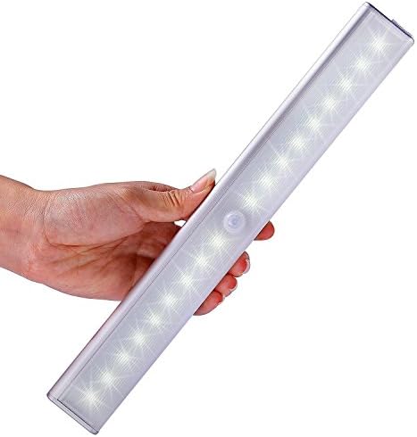 Sino Banyan Motion Sensor Light,3 Light Mode/Rechargeable/18 LED-Cool White