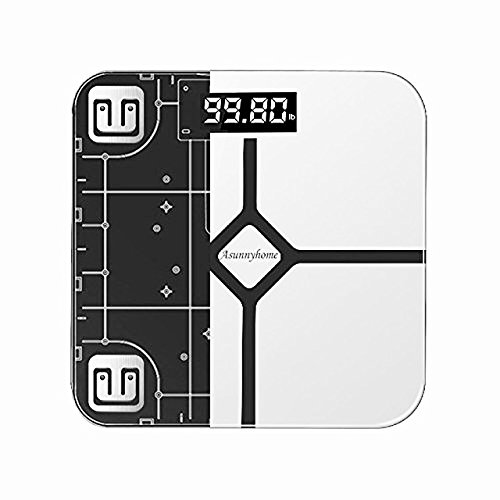 Digital Bathroom Scale with Step-On Function - Batteries Included, 400 pounds- Elegant Gold