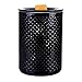 SUNPIN Ceramic Wax Warmer,Black Hollow Electric Fragrance Candle Warmer for Warming Scented Candles,Wax Melts – Spa,Aromatherapy (Black)thumb 1