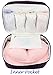 Travel Organizer Underwear Bag - Large Double Layer Packing Storage Bag - Fits Large Bra, Socks, Underpants, Cosmetic, Toiletry Kit (Purple)