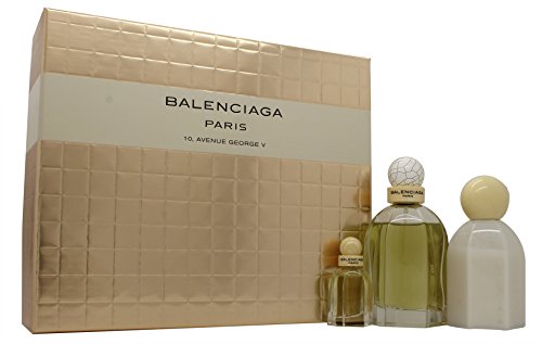 Cristobal Balenciaga Balenciaga Paris Gift Set 2.5oz (75ml) EDP + 0.3oz (7.5ml) EDP + 3.4oz (100ml)
