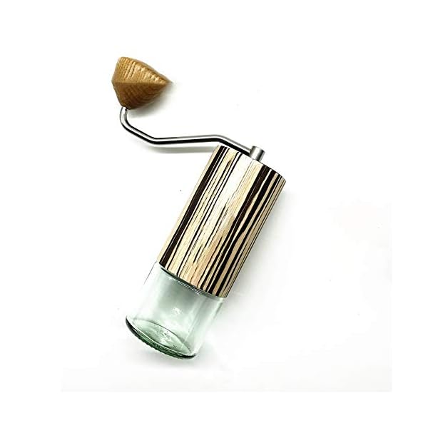 Tragbare Handkaffeemühle Kaffeemühle Hohe Stickstoff Stahl Schleifkopf hochpräzise manuelle Grinder bewegliche… – Bild 4