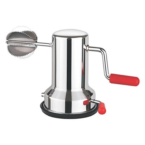 Whopperindia stainless steel coconut scrapper crusher with vacuum…