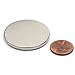 CMS Magnetics® Grade N45 Disc Neodymium Magnets Dia 1.5 x 1/8” 4 Pieces