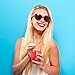 Tomnk 500 Pack Plastic Straws, Colorful Disposable Drinking Plastic Straws (0.23'' diameter and 10.3