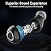 True Wireless Earbuds Bluetooth 5.0 Headphones Mijiaer Wireless Sport in-Ear Earbuds Stereo Bass Sound Earphones 6 Hrs Non-Stop Playtime 30 Hrs with Charging Case IPX6 Waterproof for Airpods