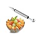 Watermelon Slicer Melon Baller 18/10 Stainless Steel Fruits Cutter and Server by Yoofor