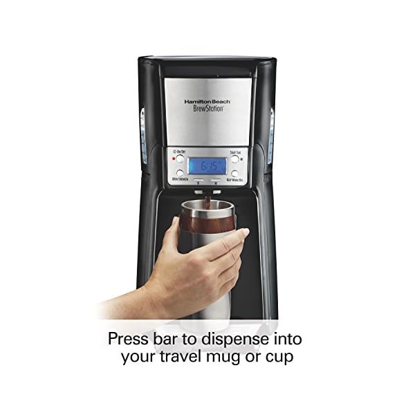 Hamilton Beach Brewstation Dispensing Coffee Maker with 12 Cup Internal