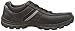 Skechers Mens Braver Alfano Smooth Leather Casual Oxford Shoes Black Black Mesh UK 8 (EU 42, US 9)