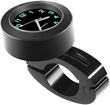 CooperX Handlebar Clock for Motorcycle Harley Davidson Honda Yamaha Kawasaki Suzuki