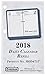 House of Doolittle 2018 Desk Calendar Refill, Daily, Economy, Fits #17 Base, 3.5 x 6 Inches, January - December (HOD4717-18)
