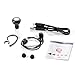 OWIKAR® Mini In-ear Invisible Bluetooth V4.0 Headset Wireless Stereo Bluetooth Earphone Headphones Earbuds Hands-free with Mic for iPhone Samsung HTC Smartphones iPad Tablets (Black)