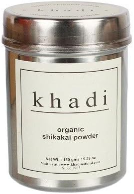 Herbal Organic Shikakai Powder - 150 Gm - by Khadi Organic Natural