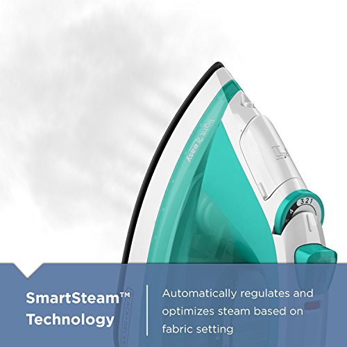 BLACK+DECKER Light 'N Easy Compact Steam Iron, Turquoise, IR1010 - //medicalbooks.filipinodoctors.org