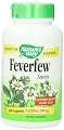 Nature's Way Feverfew Leaves, 380 MG, 180 Capsules (Pack of 4)