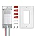 EverElectrix 2 Pack, 3-Way Motion Sensor Light Switch (Not Single Pole), Neutral Wire Required, Indoor in-Wall Occupancy Sensor with Wall Plate, Adjustable Timer, Title 24, UL Certified, White