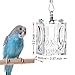 KINTOR Parrot Creative Foraging Toy Feeder Bird Cage, Small Size 2.37x2x3.2inch