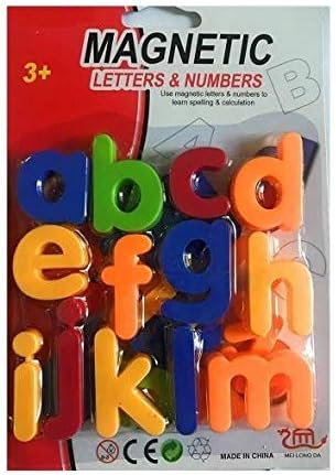 World Zone Enterprises Magnetic Early ABCD Small Letter Education Learning Toy for All Kids