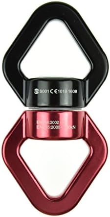 Safety Rotational Device Swivel For Rope Climbing Hammock Swing Setting Aerial Silk Dance Hanging Accessory