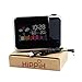 Hippih Projection Digital Alarm Clock with LED Backlight/Color (BLACK)