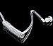 Eoncore Anti-Radiation 3.5mm Air Tube Stereo Earphone Wired Single Earbud in-Ear Vacuum Spiral Conduit Monaural Earpiece with Mic