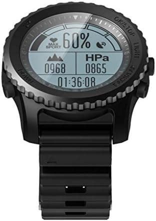 Core Military Men's Outdoor Bluetooth Smart Watch, Support GPS,Air Pressure,Call,Heart Rate,Sport Watch (Black)