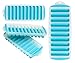 Iconikal Silicone-Bottom Stick Tube Ice Cube Tray Set 4-Pack, Light Blue