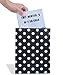 BagDream Gift Bags 25Pcs 8x4.75x10.5 Inches Shopping Bags, Paper Bags, Kraft Bags, Retail Bags, Holiday Party Bags, Black Dot Paper Bags with Handles, Black Gift Bags