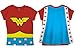 DC Comics Wonder Woman Toddler Costume Cape Tee (3T)