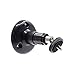 (3 pcs Black) 8cm Security Camera Wall Mounts for Arlo Camera Mount for Netgear Dropcam Arlo Q Pro HD GO CCTV Screw Wall Adjustable Swivel 360 Degree Outdoor Indoor Anti Theft Ceiling Mount By Sully