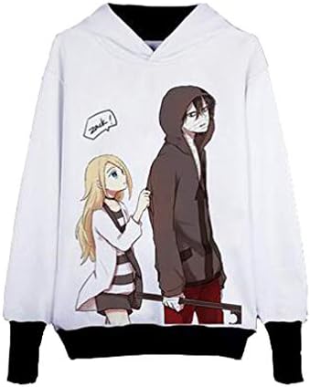 DOUJIONG Cosplay Angels of Death Ray/Zack Fashion Hoodies Sweatshirt Cotton Sweaters Costume