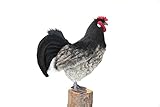 Hansa Hen Plush, Grey/Black