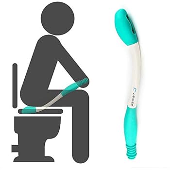 Toilet Aids Tools,Long Reach Comfort Wipe,Extends Your Reach Over 15