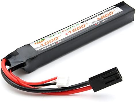 XF Power 7.4V 1200mAh 30C 2S Lipo Battery Small Tamiya Plug
