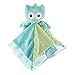 Snoozies Cozy Little Lovies Plush Satin Baby Blanket - Blue Owl