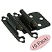 10 Pair Pack - Cosmas 17139-ORB Oil Rubbed Bronze Hinge Variable Overlay [17139-ORB] - 20 Total Hinges