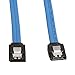 RELPER 6pcs SATA III 6.0 Gbps Cable with Locking Latch (Blue)