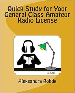 Quick Study for Your General Class Amateur Radio License: Valid July 1, 2015 - June 30, 2019 Quick Study for Your General Class Amateur Radio License: Valid July 1, 2015 - June 30, 2019