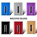Cigarette Case Box with Electric Lighter, AUOKER 20PCS Metal USB Separable Rechargeable for Whole Package Cigarettes, Flameless Windproof with USB Cable