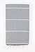 Turkish Towel Fouta Peshtemal Striped Beach Bath Spa Yoga Hammam Gym Pool Towel Wrap Pareo Sarong Authentic 100% Turkish Cotton Various Colors (Gray)