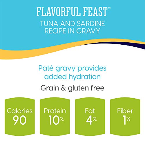 Solid Gold Wet Cat Food Pate for Adult & Senior Cats Made with Real