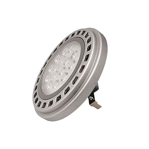 QLEE Ar111 Reflector Spot Bulb 15 W G53 Base 30 ° Beam Angle Warm White 3000 K 15leds DC 12 V Voltage Spotlight 1500 lm Replacement Incandescent Bulb 150 W