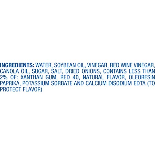 Kraft Red Wine Vinaigrette Salad Dressing (6 ct Pack, 16 fl oz Bottles