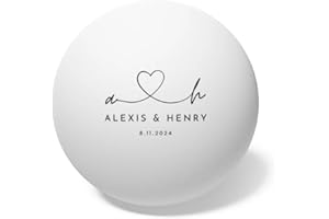 Personalized Beer Pong Balls, Custom Ping Pong Balls, Personalized Table Tennis, Perfect for Graduation Birthday College Carn