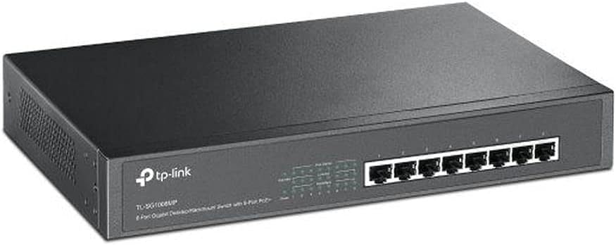 TP-Link TL-SG1008MP Unmanaged 8 Port Gigabit PoE+ Network Switch